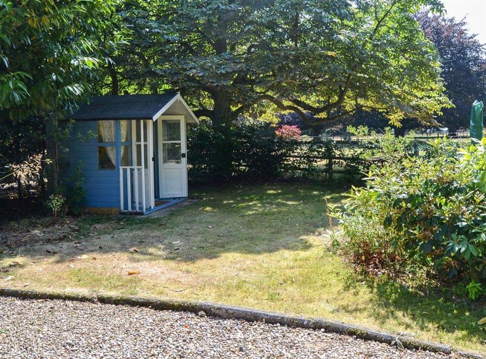 Ample parking on the gravelled driveway at Meadow Cottage in Irstead, near Wroxham, Norfolk