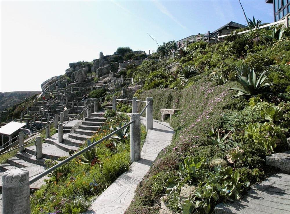 Minack Theatre at Meadow Cottage in Tregeseal, near St Just, Cornwall