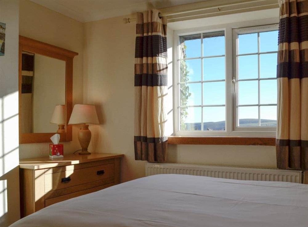 Comfy double bedroom at Meadow Croft in Llangeinor, Mid Glamorgan., Great Britain