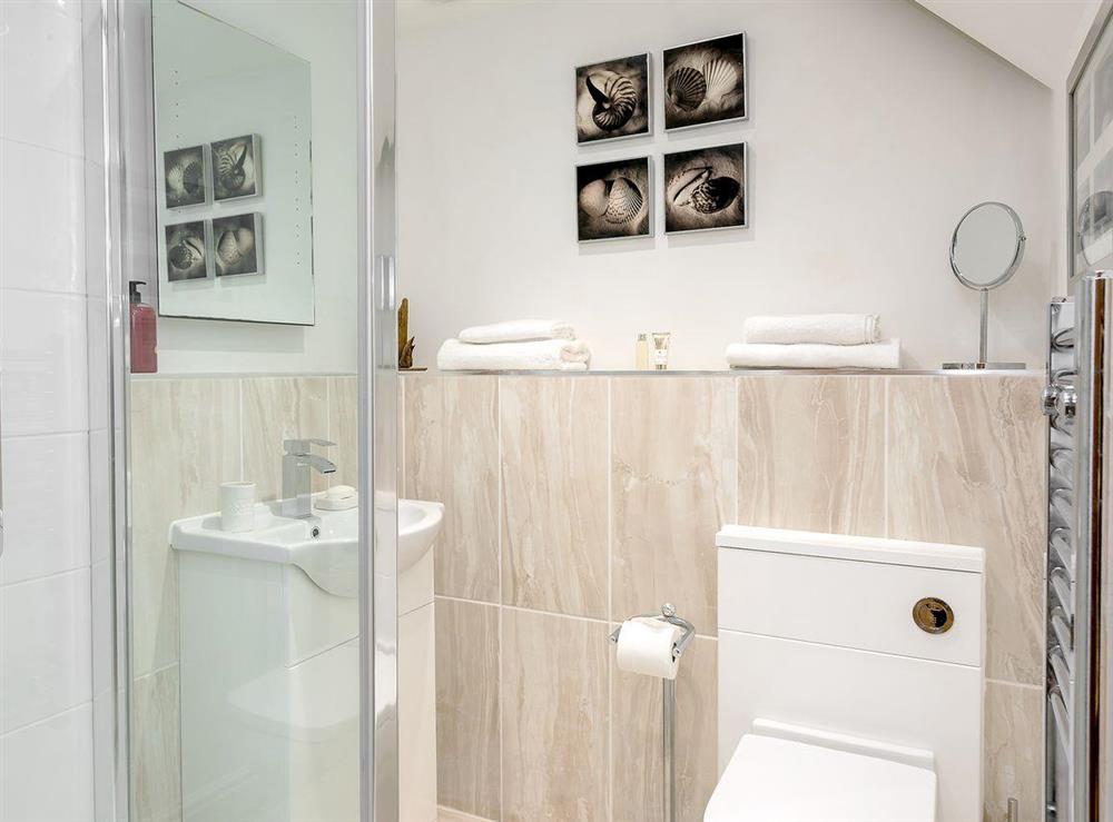 Ideal en-suite shower room at The Cart Lodge, 