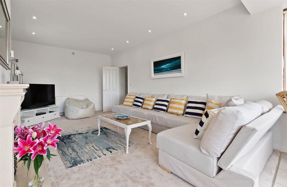 Enjoy the living room at Meadow Farm in Tenby, Pembrokeshire, Dyfed