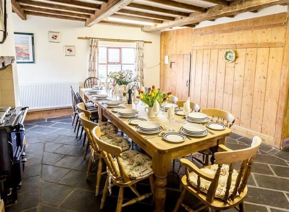 Dining Area at Meadow Farmhouse in Nr Doncaster, Yorkshire