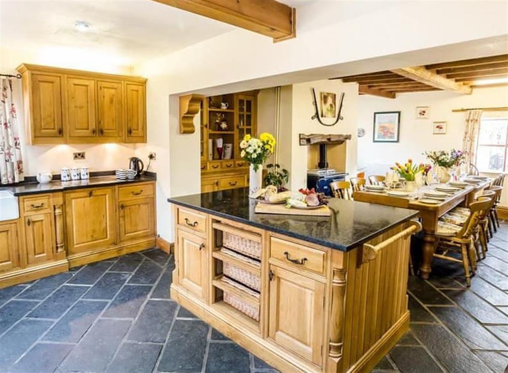 Kitchen/diner at Meadow Farmhouse in Nr Doncaster, Yorkshire