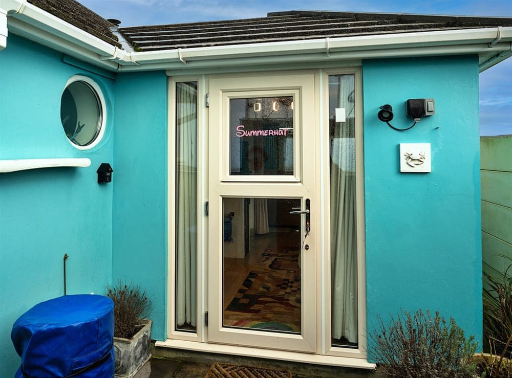 Exterior at Meadow Hollow in Tintagel, Cornwall