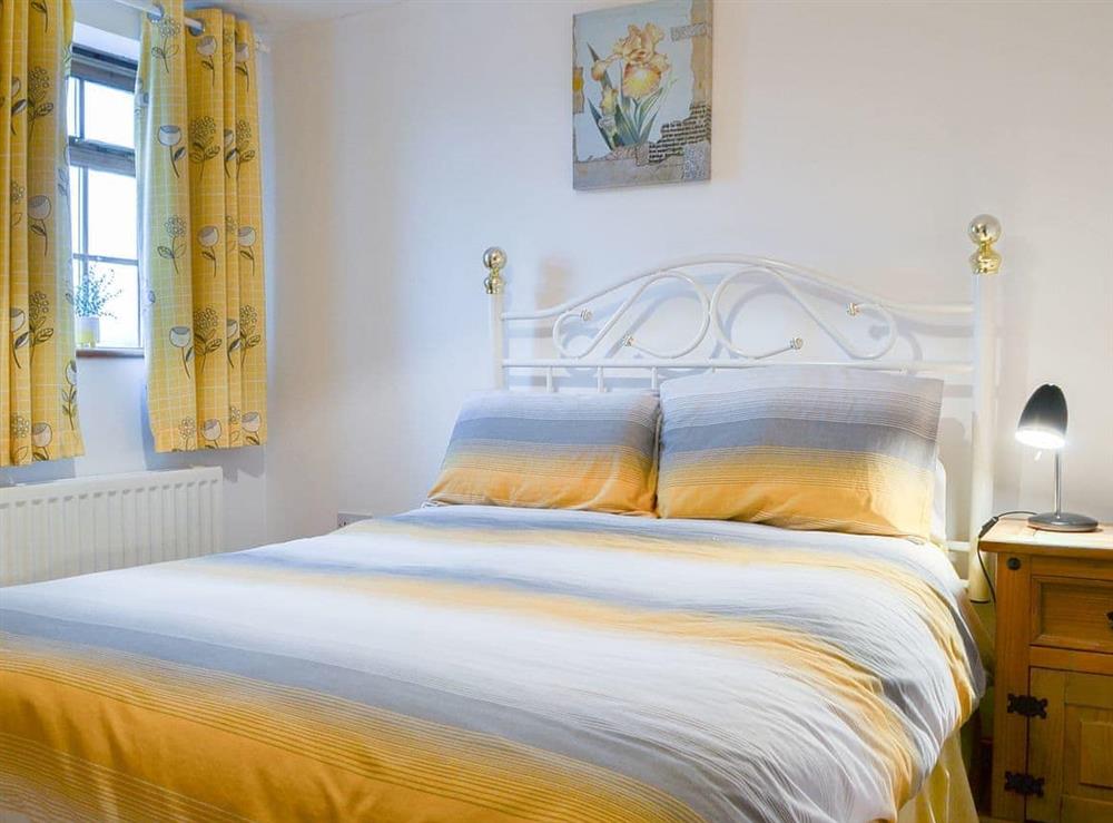 Double bedroom at Meadow Lodge in Wigton, Cumbria