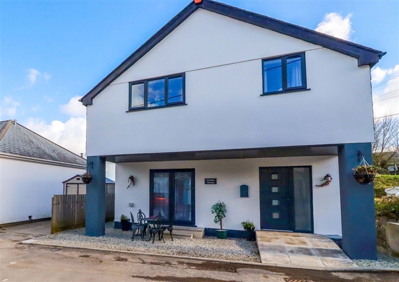 The setting at Meadow Retreat, Wadebridge
