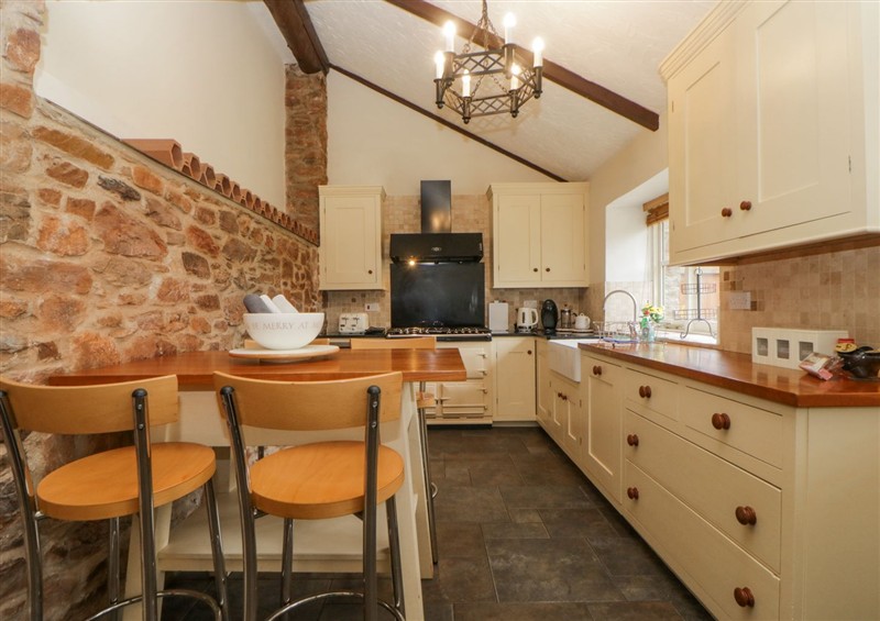 Kitchen at Meadow Thatch, Cockington