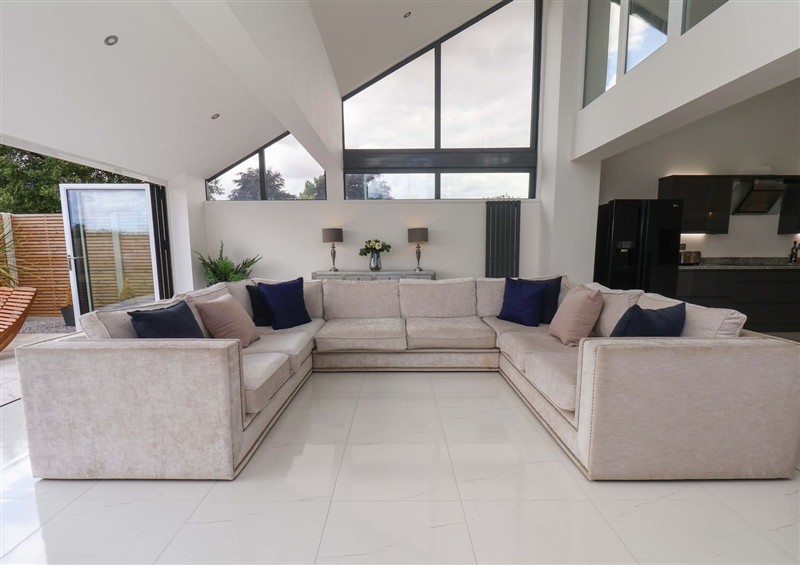 The living area at Meadow View, Beverley near Walkington