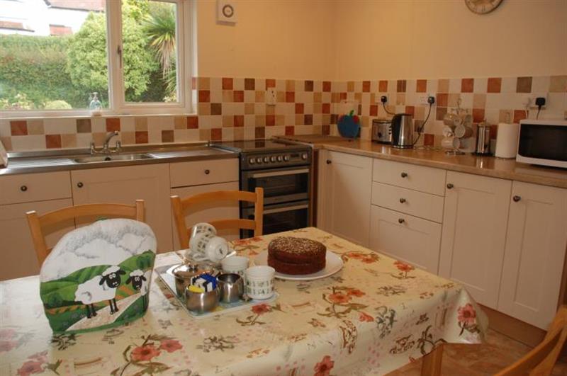 The kitchen at Meadow View, Blue Anchor