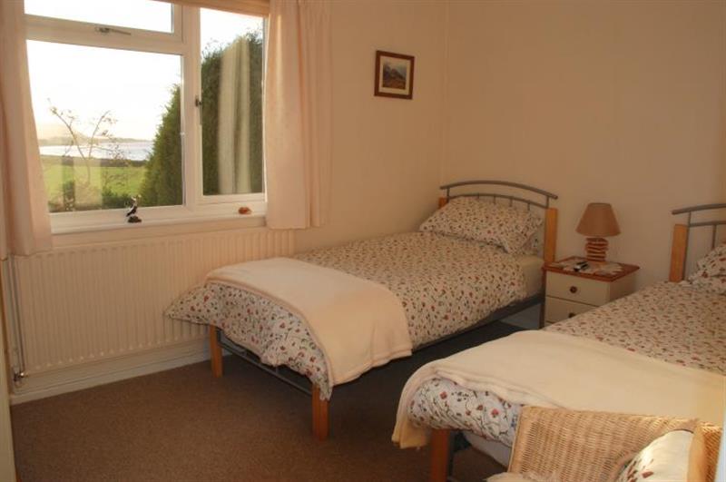 Twin bedroom at Meadow View, Blue Anchor