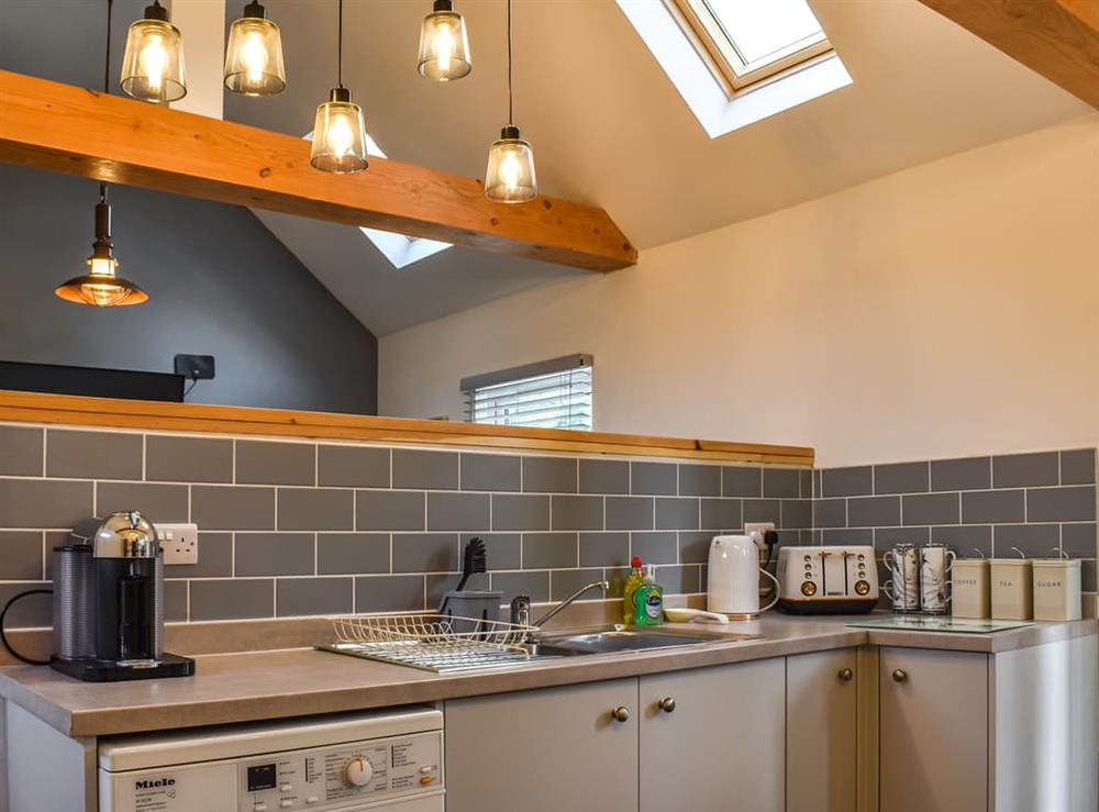 Kitchen at Meadow View in Carnkie, near Redruth, Cornwall