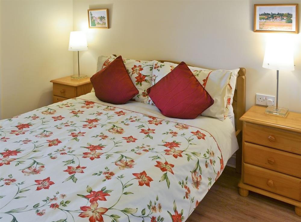 Double bedroom at Meadow View Cottage in St Osyth, Essex