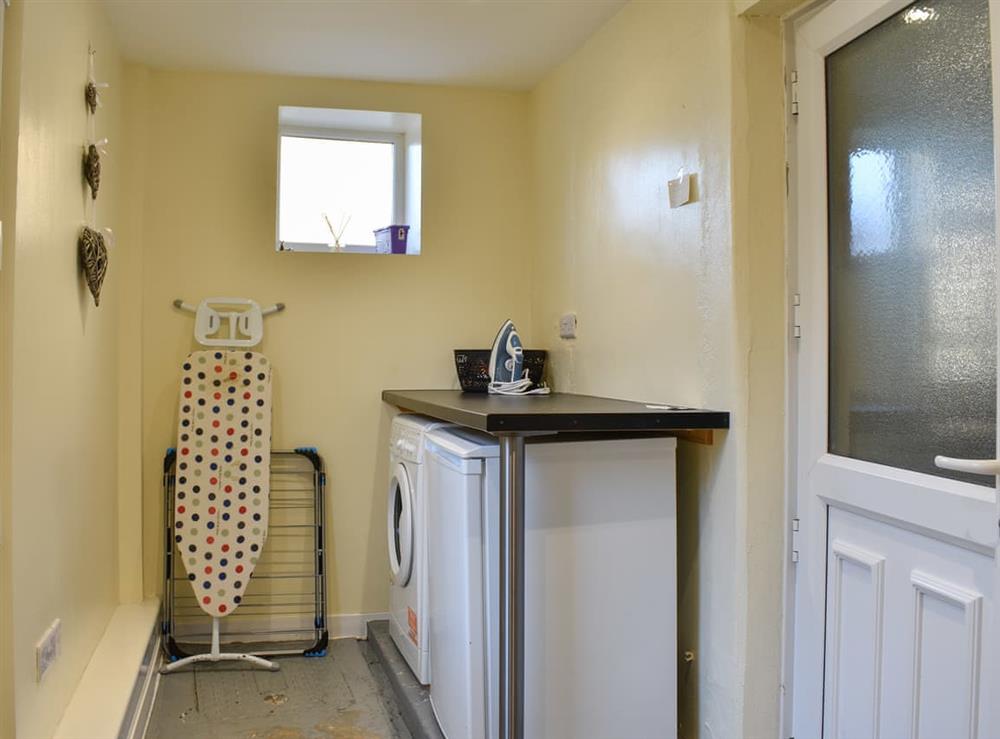 Utility room at Meadow View Cottage in Stanhope, Durham