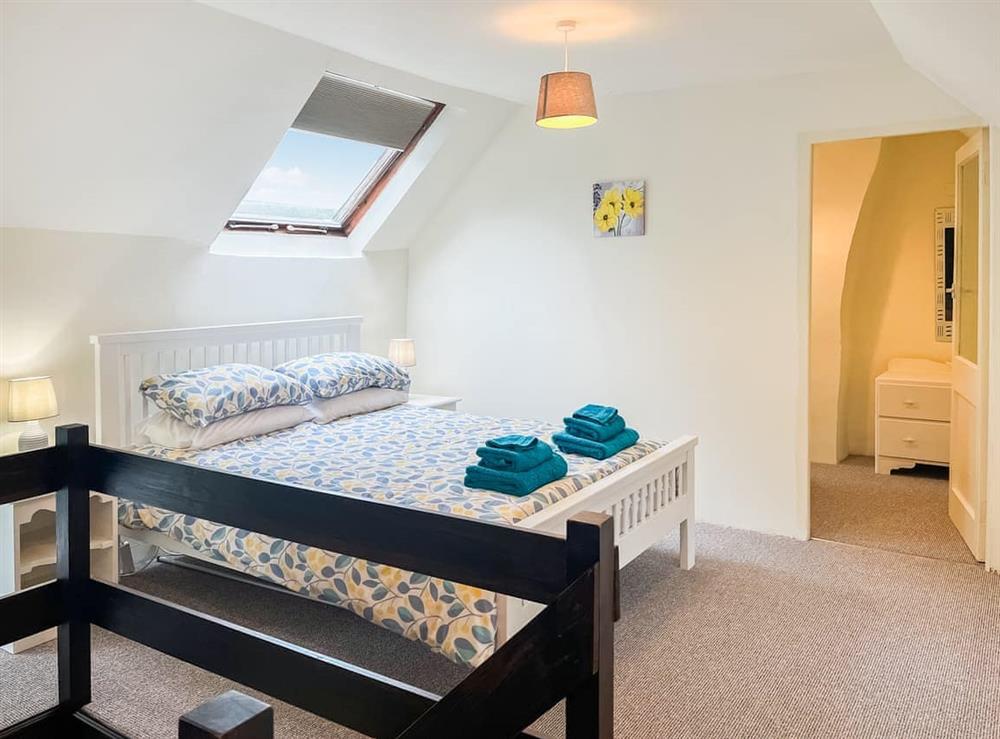 Double bedroom at Meadow View Cottage in Whatstandwell, near Matlock, Derbyshire