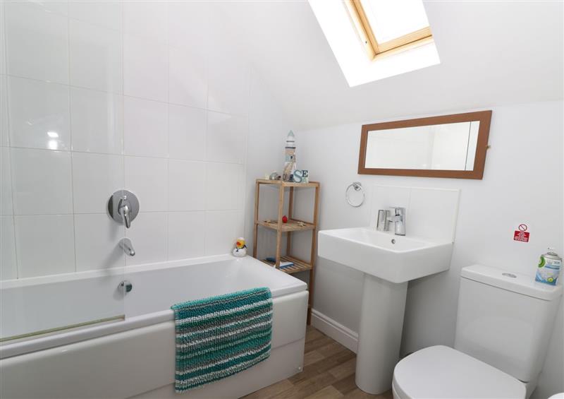 This is the bathroom at Meadow View, Filey