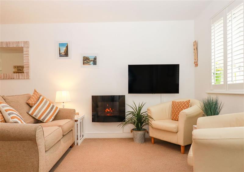 This is the living room at Meadow View, Grampound