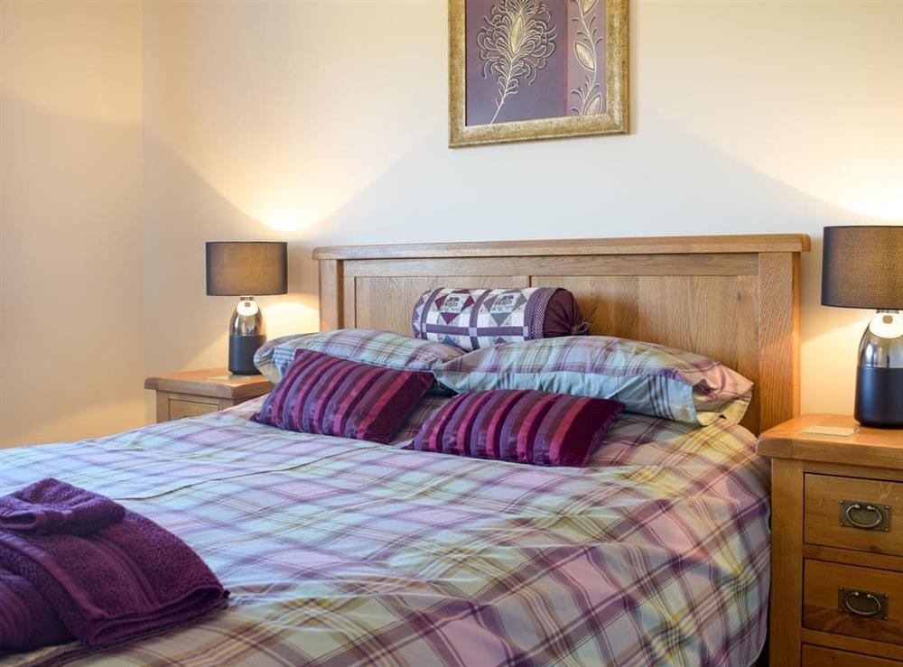 Comfortable double bedroom at Meadow View in Harley, near Shrewsbury, Shropshire