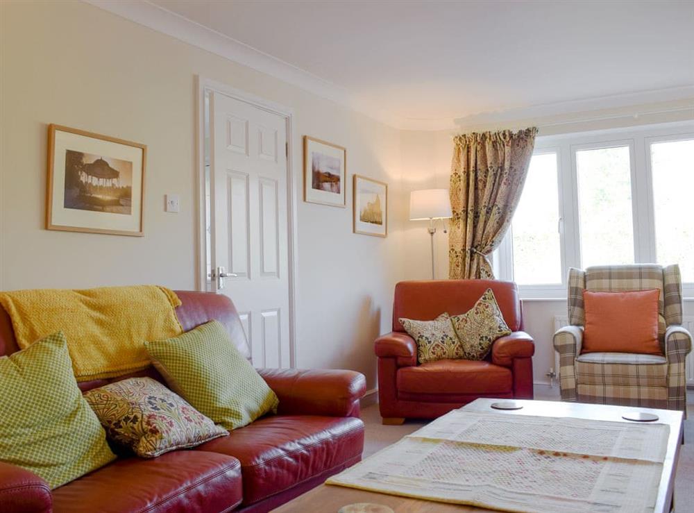 Comfortable living room at Meadow View in Harley, near Shrewsbury, Shropshire