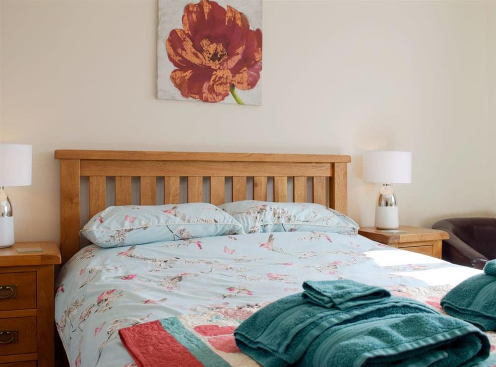 Comfy double bedroom at Meadow View in Harley, near Shrewsbury, Shropshire