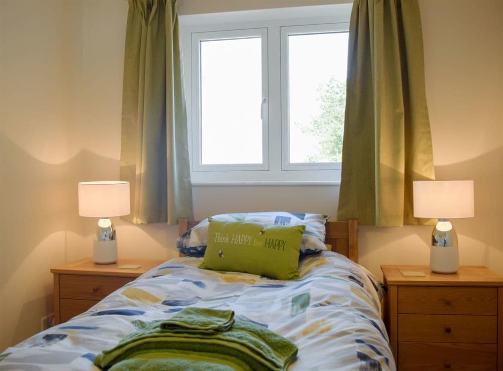 Single bedroom at Meadow View in Harley, near Shrewsbury, Shropshire