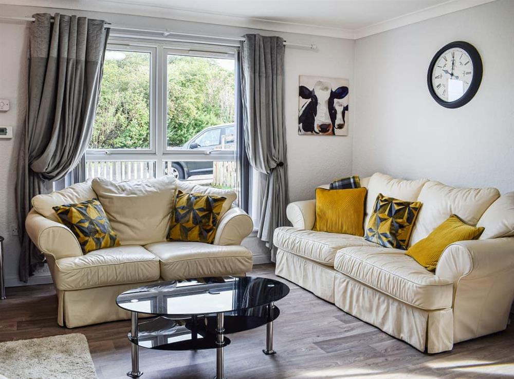 Living room at Meadow View in Lochgelly, Fife