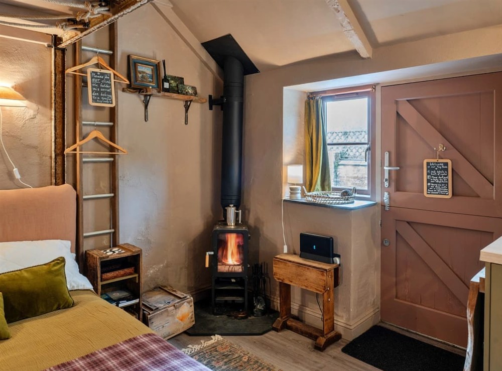 Open plan living space at Meadow View Lodge in Helston and the Lizard Peninsula, Cornwall