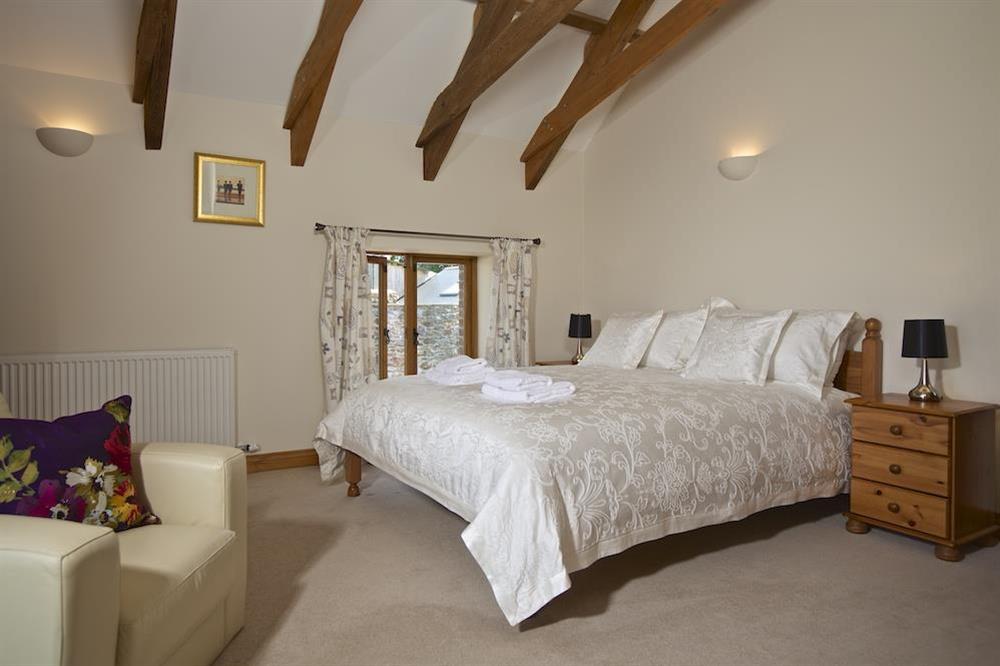 Large spacious bedroom at Meadow View in , Modbury