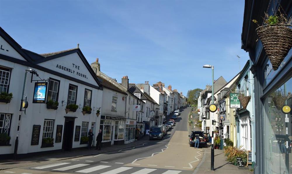 Nearby Modbury village with its independant shops and restaurants