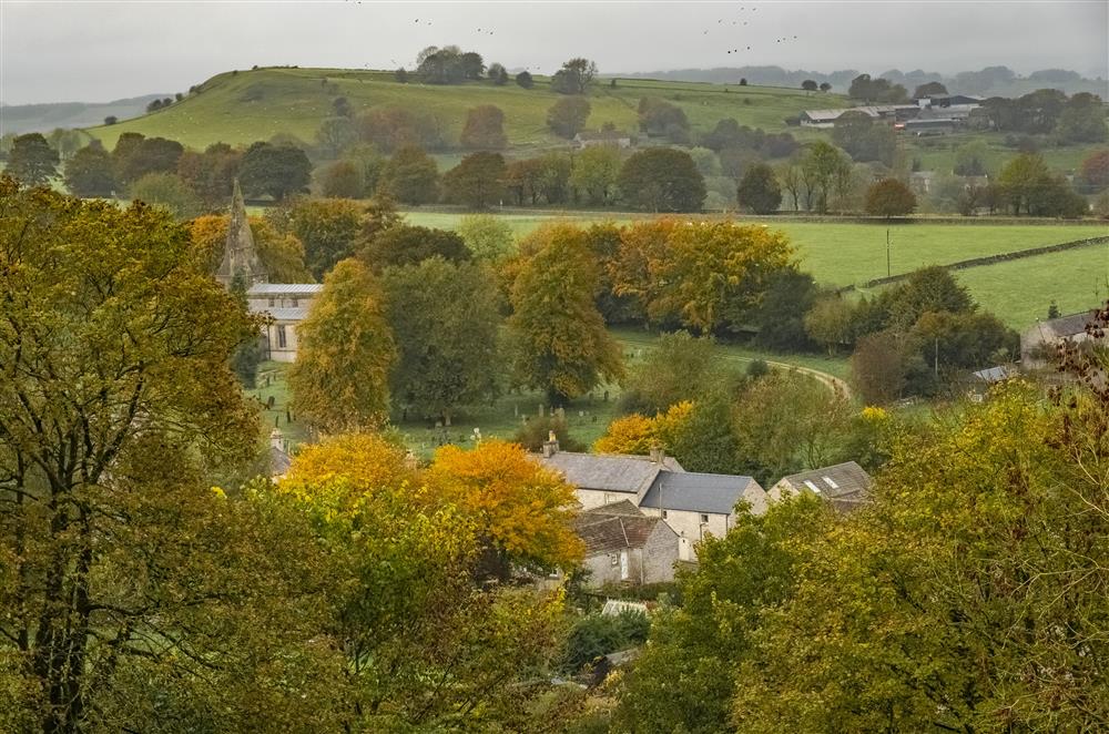 The pretty village of Taddington  at Meadow View, near Buxton