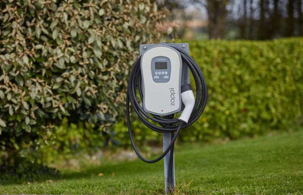 Electrical vehicle charging point at Meadow View, Newquay