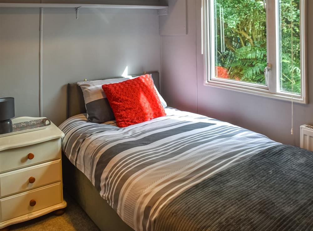 Single bedroom at Meadow View Van in Neatishead, near Wroxham, Norfolk