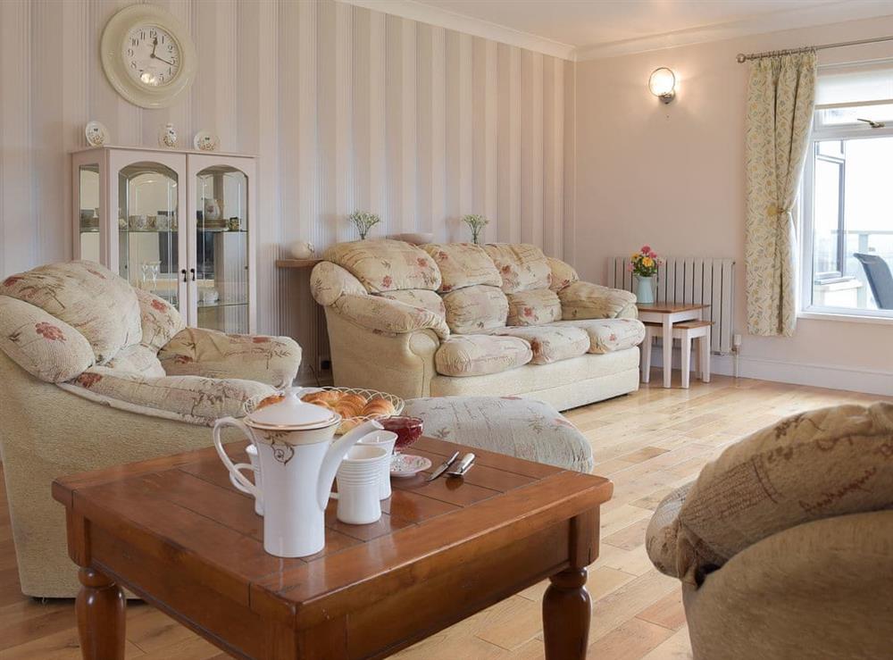 Delightful spacious living room at Meadow View in Wiston, near Haverfordwest, Dyfed
