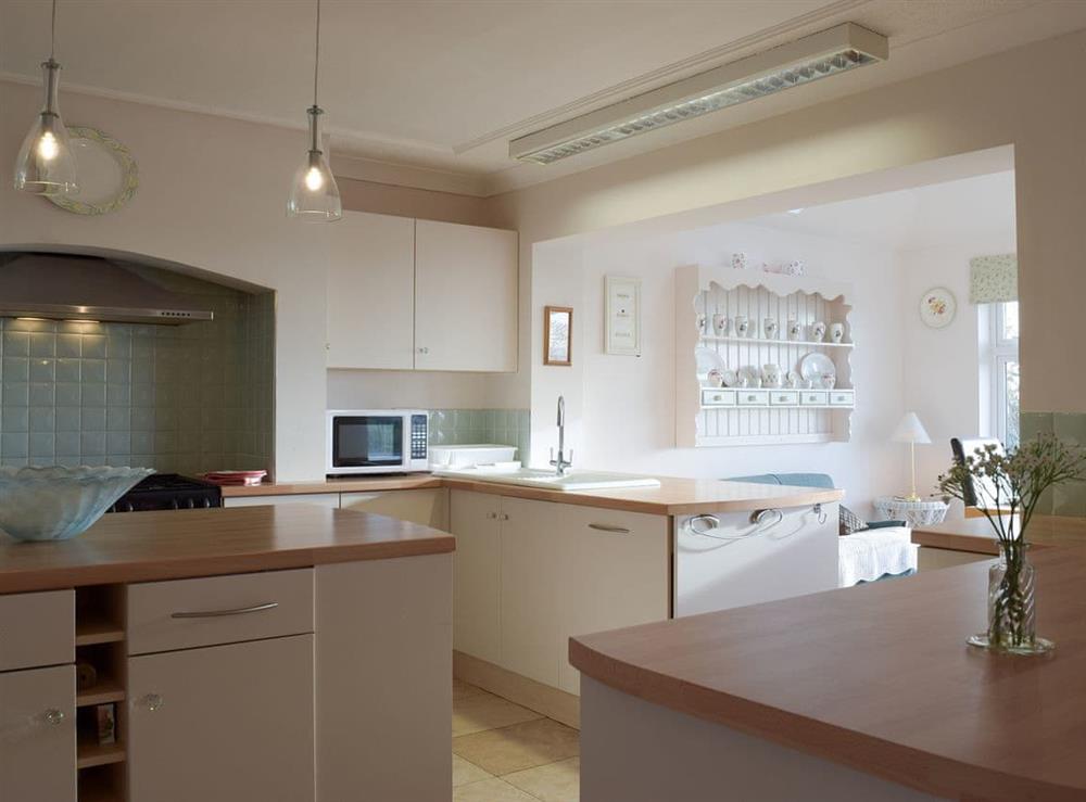 Kitchen at Meadow View in Wiston, near Haverfordwest, Dyfed