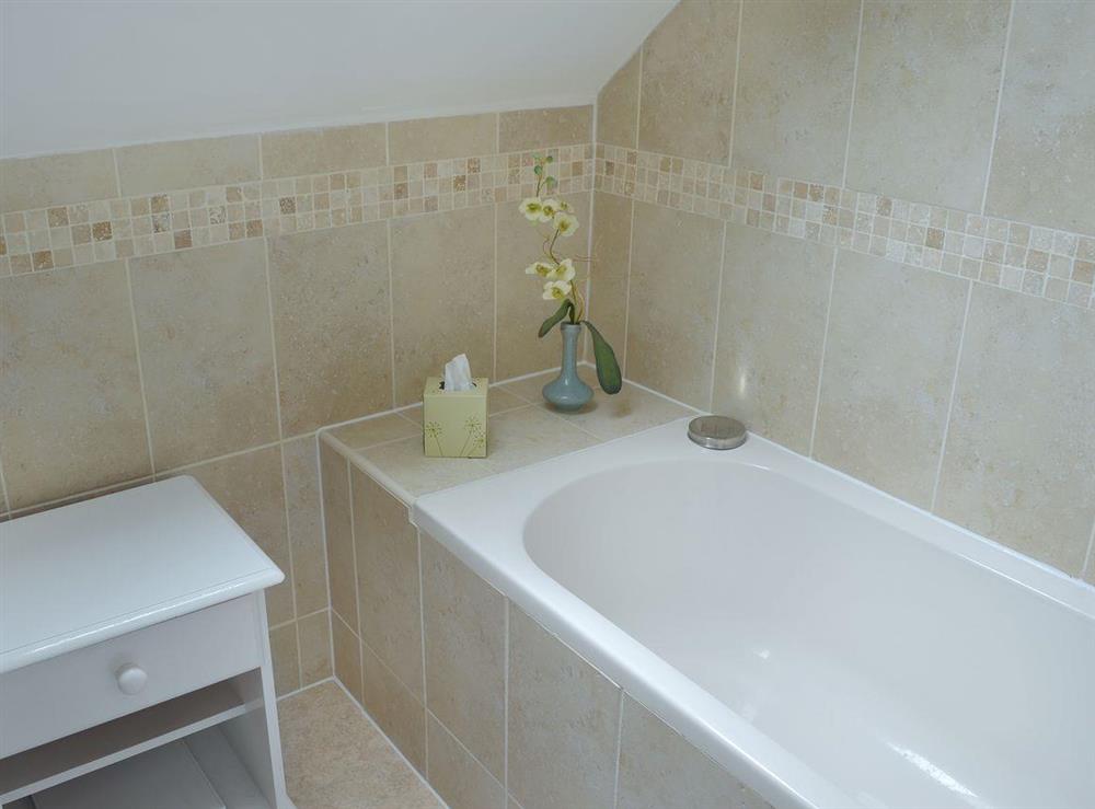 En-suite with shower over bath