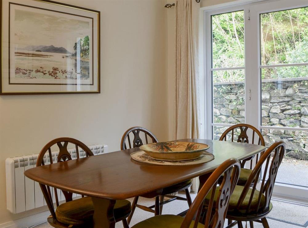 Dining Area at Meadowcroft Cottage in Bowness-on-Windermere, Cumrbia, Cumbria