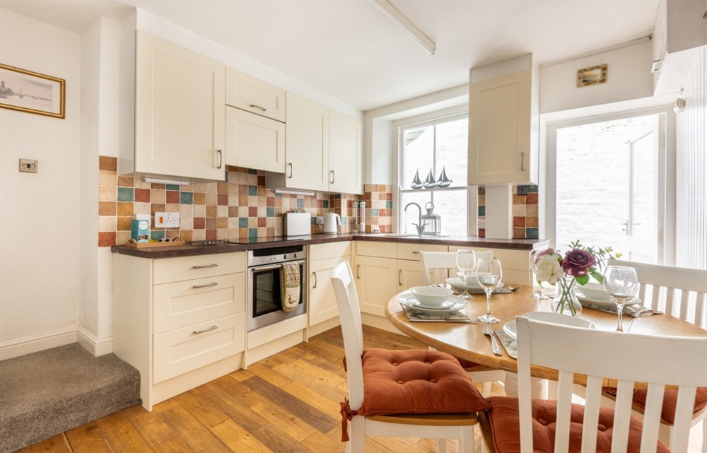 This is the kitchen at Meadowcroft in Looe