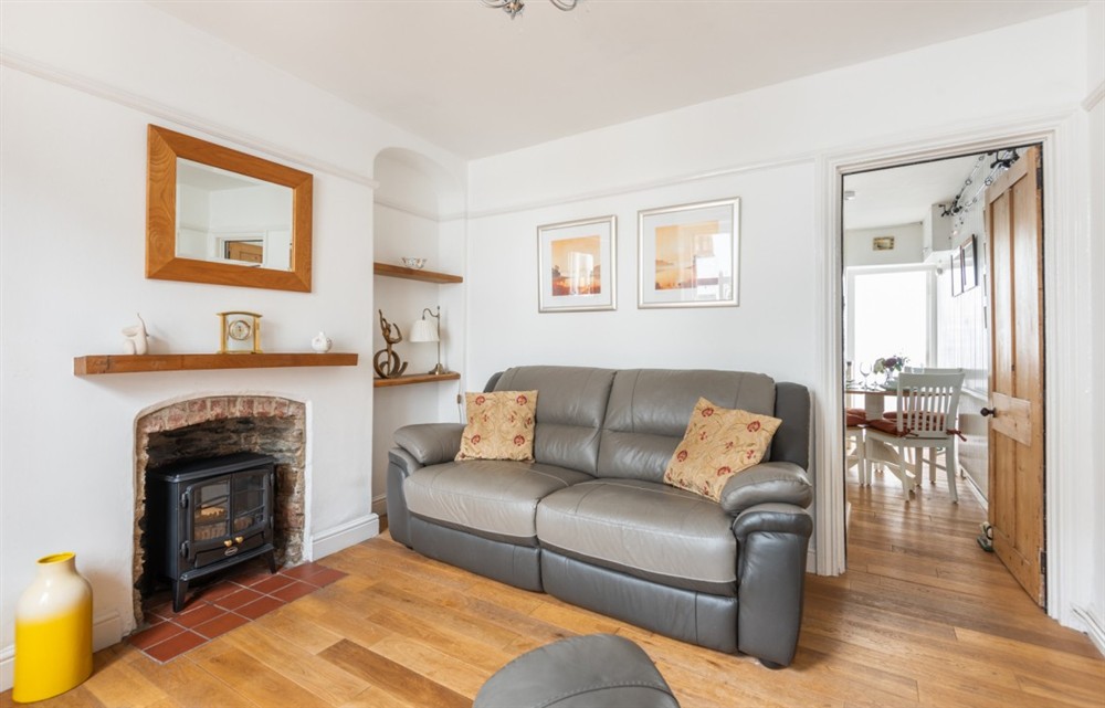 This is the living room at Meadowcroft in Looe