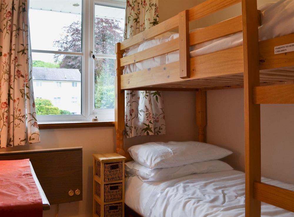 Bunk bedroom at Meadowcroft Cottages, 