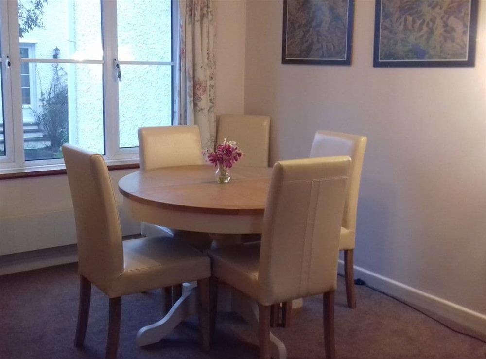 Convenient dining area at Meadowcroft Cottages, 