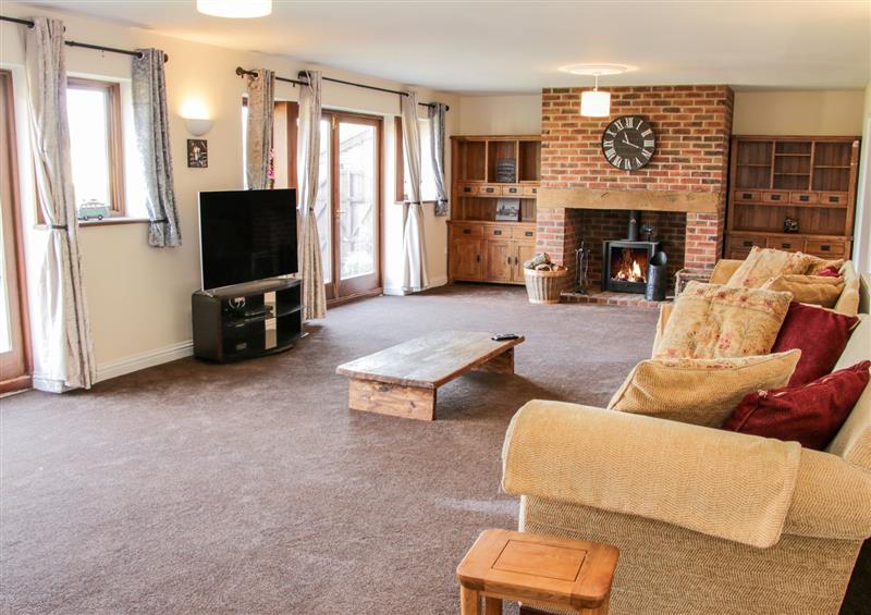 Relax in the living area at Meadowfall at Shatterford Lakes, Shatterford
