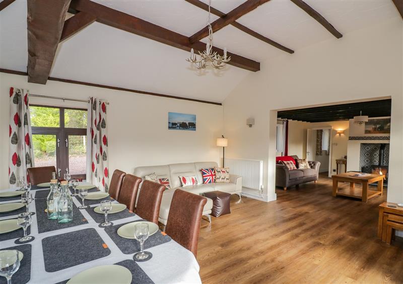 This is the living room at Meadowfields, Clows Top near Cleobury Mortimer