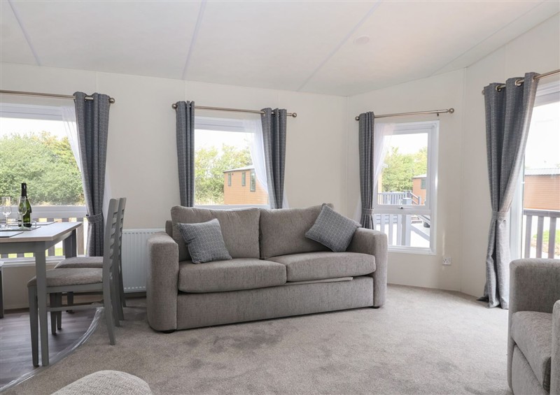 The living room at Meadows Park 4, Great Hatfield near Hornsea