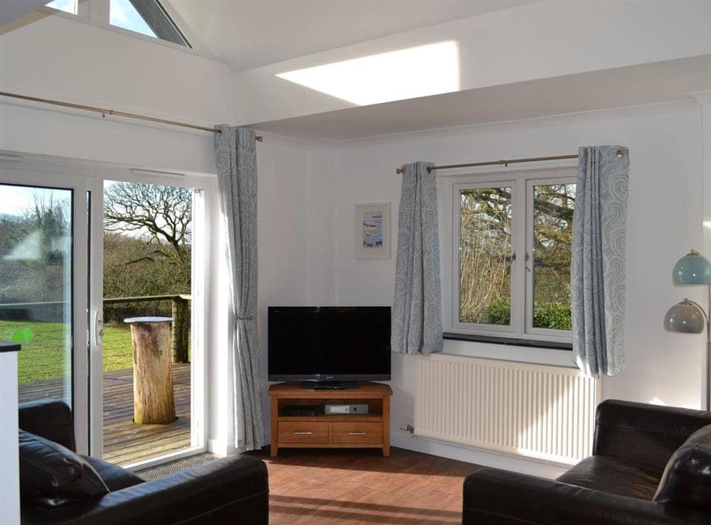 Light and airy living space at Meadowside in St Austell, Cornwall