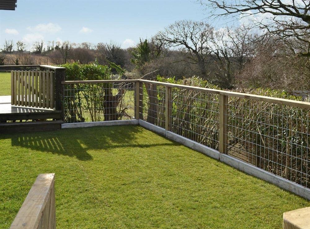 Lovely private garden with wonderful views at Meadowside in St Austell, Cornwall