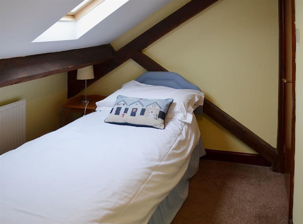 Single bedroom at Meadowsweet Cottage in Scarborough, North Yorkshire