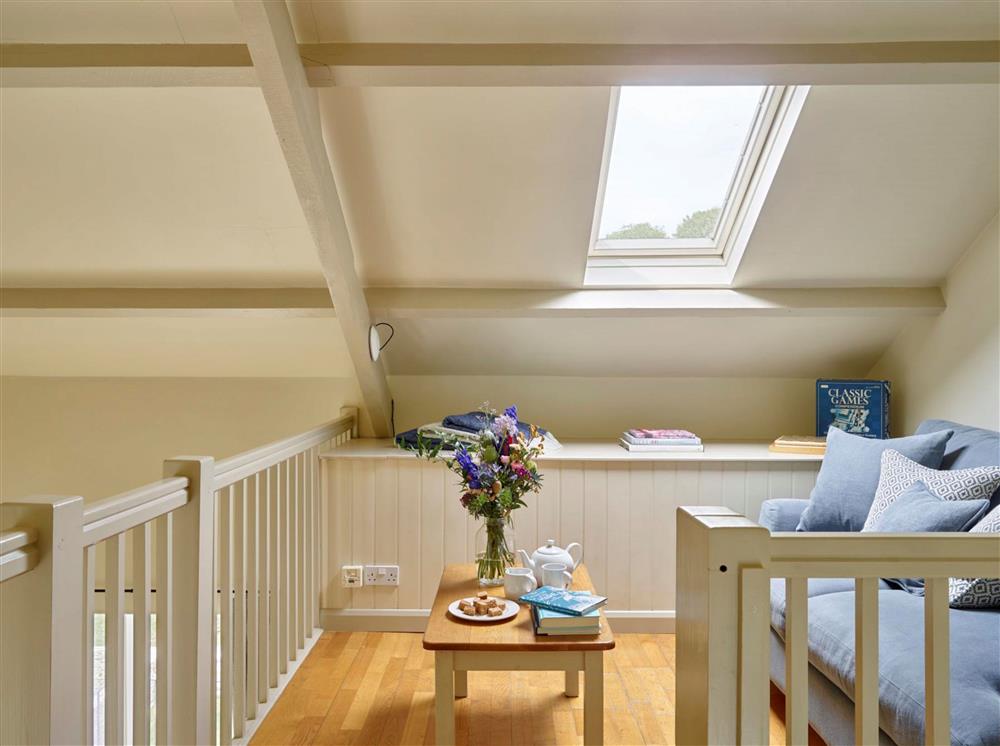 Take a few moments by yourself up on the mezzanine  at Meavy Cottage, Dartmouth
