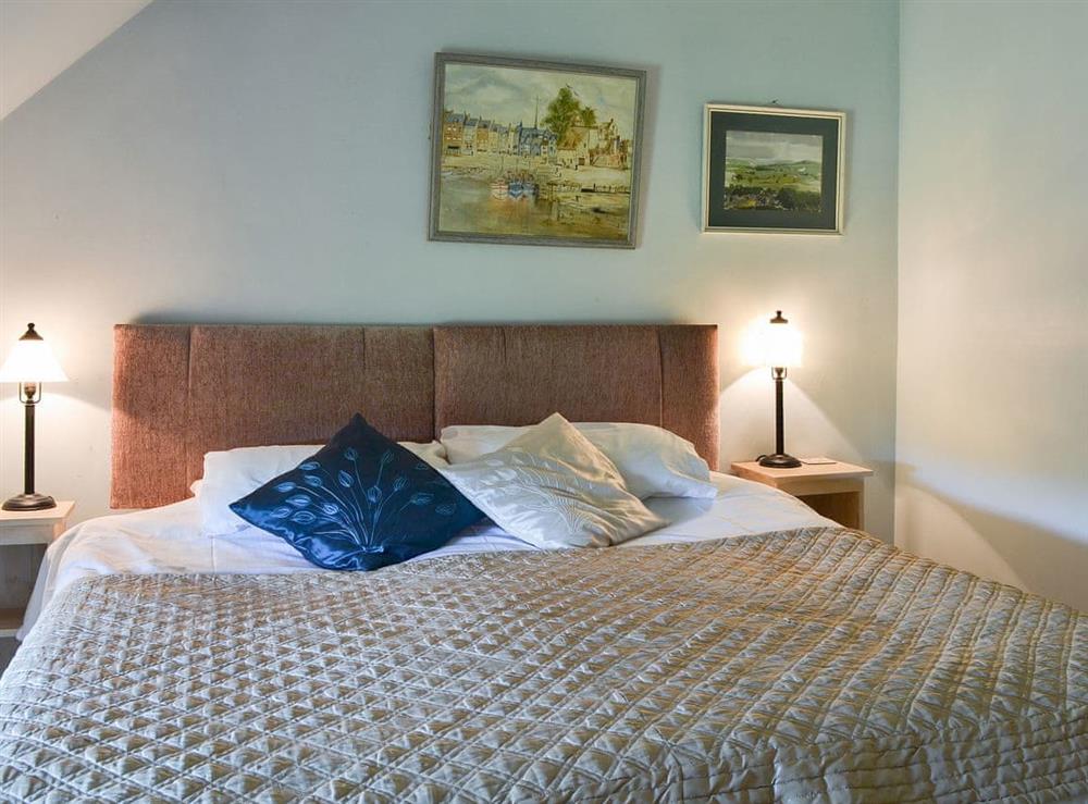 Welcoming double bedroom at Megs Cottage in Butterton, near Leek, Staffordshire