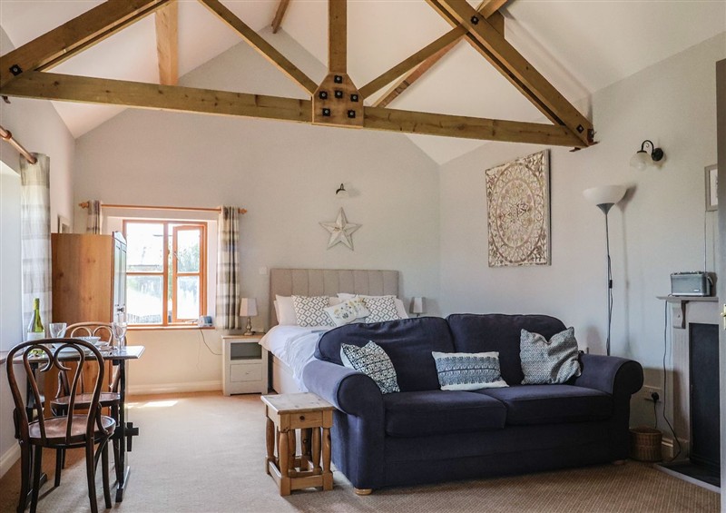One of the bedrooms at Megs Roost, Shute near Colyton