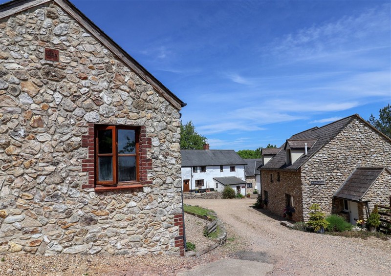 The setting of Megs Roost at Megs Roost, Shute near Colyton