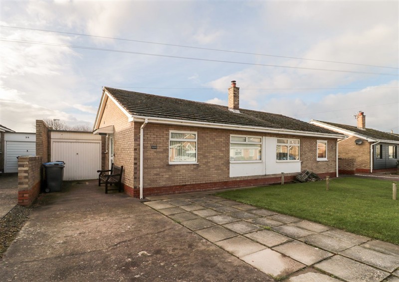 Outside Megstone at Megstone, Beadnell